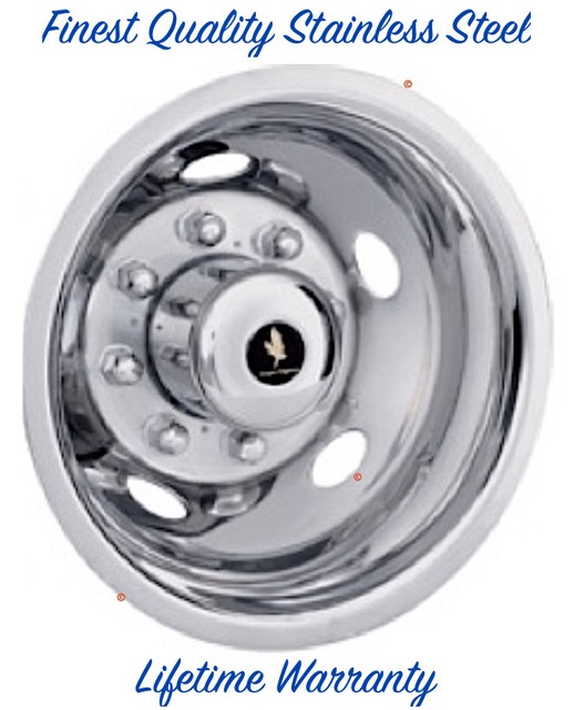 19.5" FORD F53 RV 8 LUG 992002 WHEEL SIMULATOR RIM LINER HUBCAP ONE