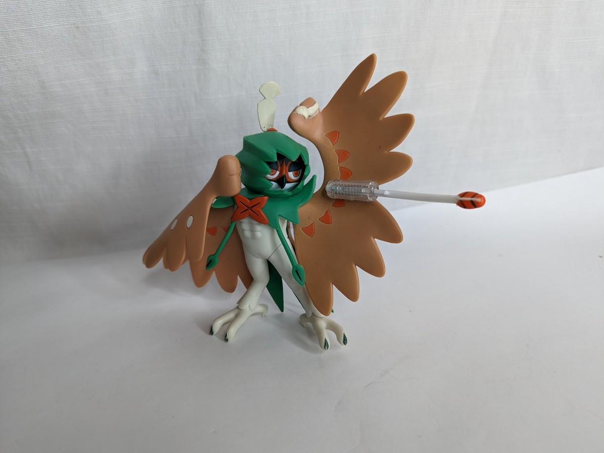 ジュナイパー　フィギュア　DECIDUEYE EVOLUTIONSET　TOMY POKEMON DECIDUEYE (Hisui) MONSTER COLLECTION FIGURE TAKARA TOMY