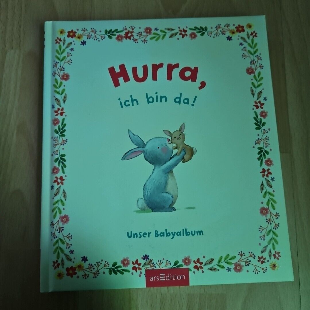 Thumbnail - Babyalbum Hurra, Ich Da 80 Seiten Zum Festhalten Der Schönsten Momente