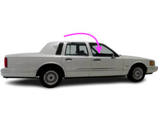 Fits: 1994 Lincoln Continental 4D Passenger Side Right Front Door Window Glass