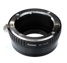 Nikon F lens to Micro 4/3 M43 Adapter for Olympus OM-D E-M1 E-M5 E-M10 Mark II