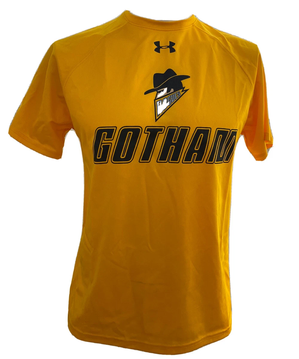 UNDER ARMOUR GOTHAM ROGUES AMERICAN FOOTBALL JERSEY BATMAN DARK