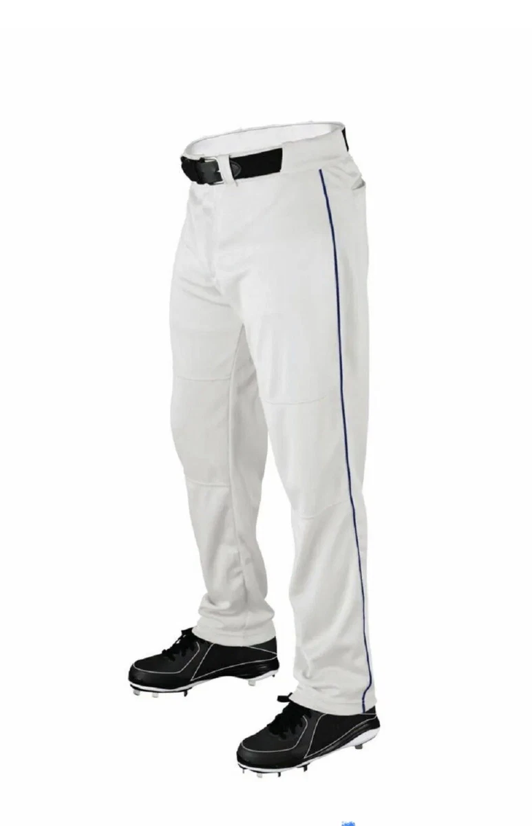 nike baseball pants royal blue piping