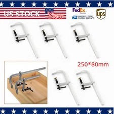 F Style Welding Clamps Heavy Duty Forged Solid Steel Clamp Set 500kg 5pcs