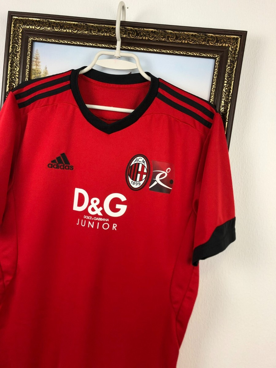 Milan Dolce & Gabbana Jersey shirt ADIDAS ROSSONERI 2009 Maglia