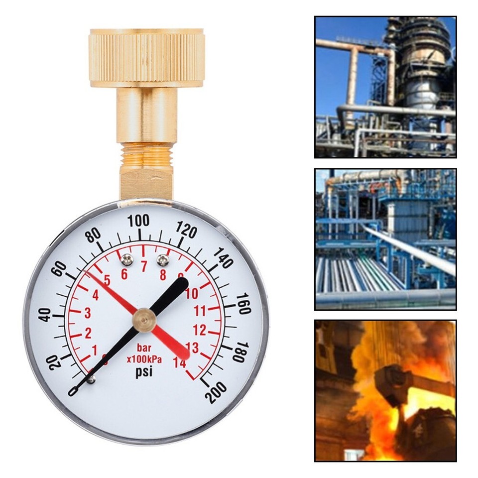 Professional Grade Glycerin Filled Water Pressure Test Tool for Experts