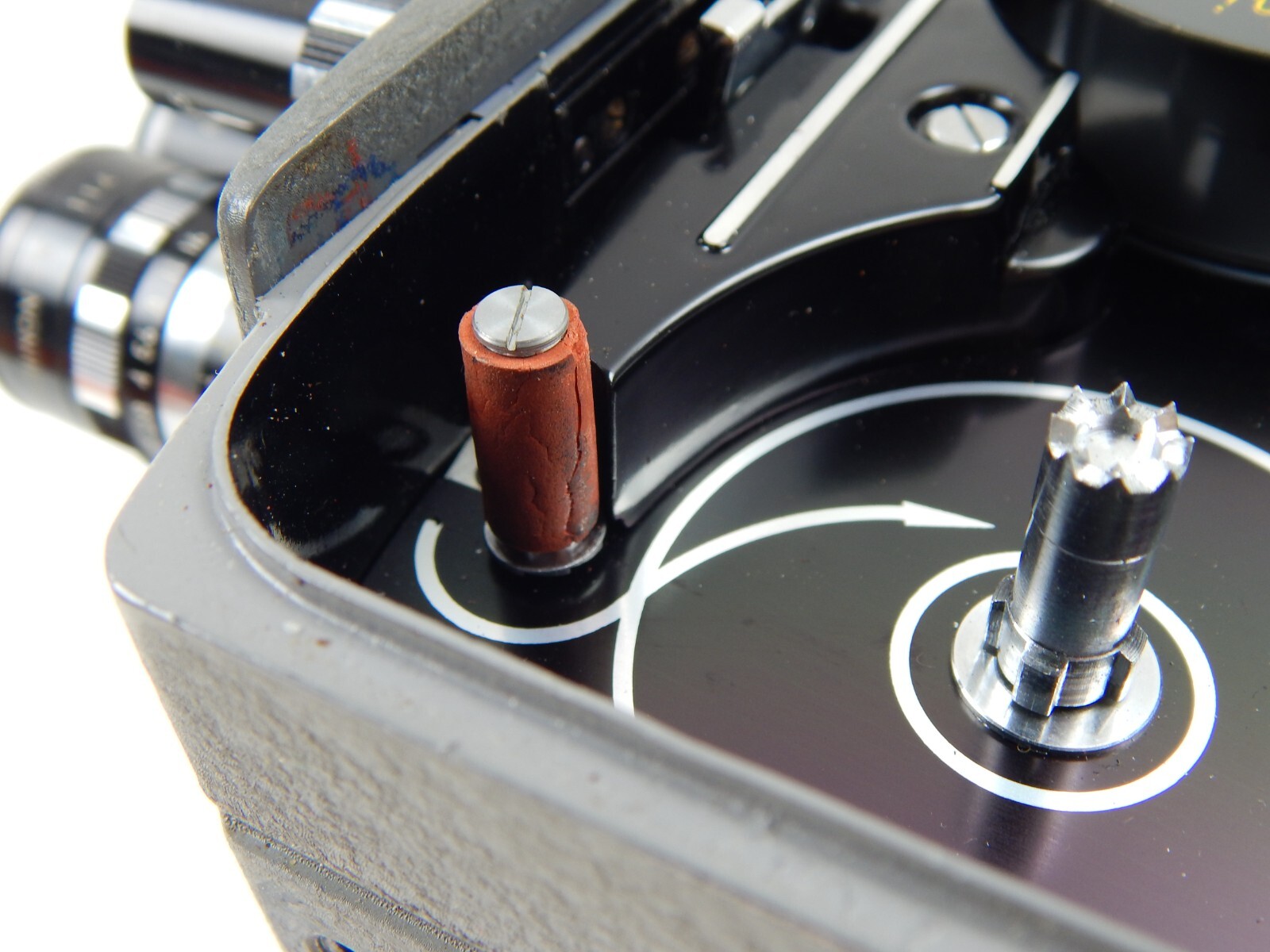 RARE Yashica T3 8mm Movie Camera w/ Grip, All Lenses, Cine Meter, & Case WORKING