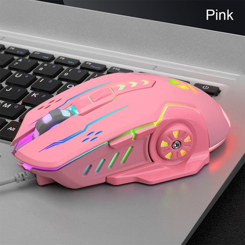 V7 USB Wired Gaming Glowing Mouse 3600dpi 6 Buttons Backlit E-sports Mouse - Picture 19 of 22