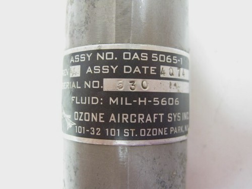 Ozone OAS5065-1 Main Gear Door Actuator - Core - Aerostar - PN: 980018-01 - Picture 10 of 11
