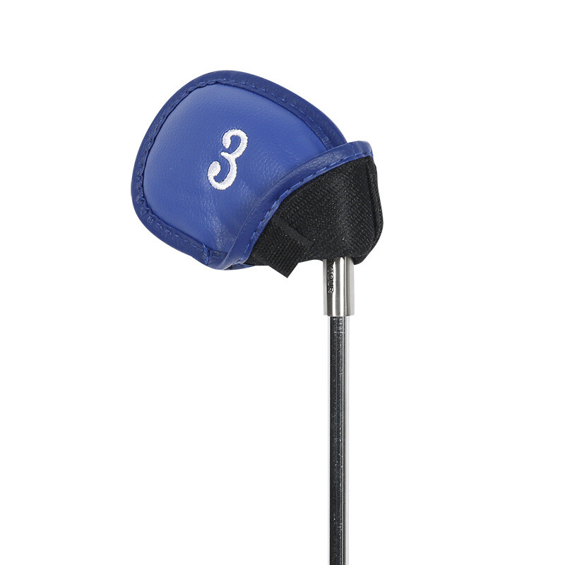 Golf Club Head Covers for Irons Synthetic Leather 12 Pcs Set Fit All