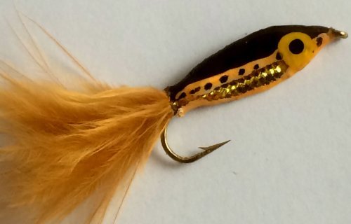 Fly Fishing JENSEN JANSSEN MINNOW Size 10,4x flies Quality Epoxy Lure TROUT #144