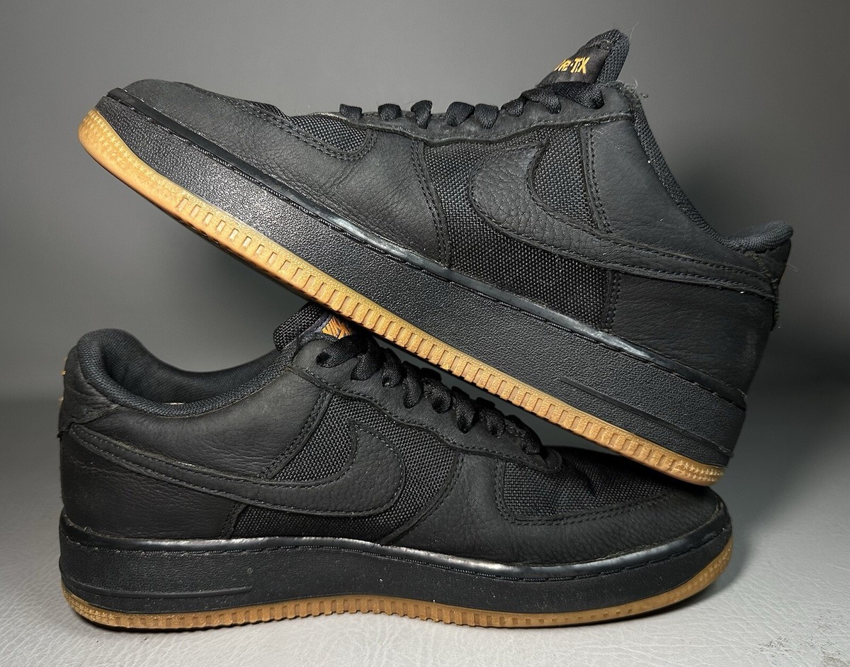Men\'s Nike Air Force 1 GTX Black Low Top Sneakers Sz 10 EUC! Nike Air Force 1 Low GTX Gore-Tex Men main image 3
