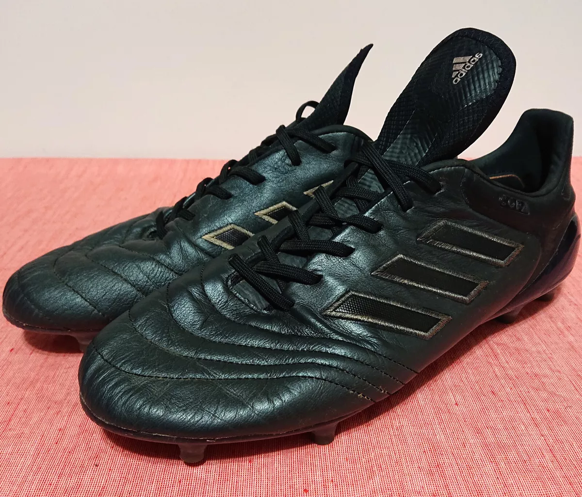 ADIDAS Copa 17.1 FG BA8517 Leather Black Mens Soccer Cleats