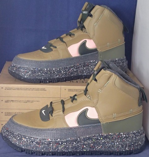 2022 Nike Air Force 1 Boot NN Brown Kelp Sequoia SZ 11 ( DD0747-300 ) - Picture 2 of 7