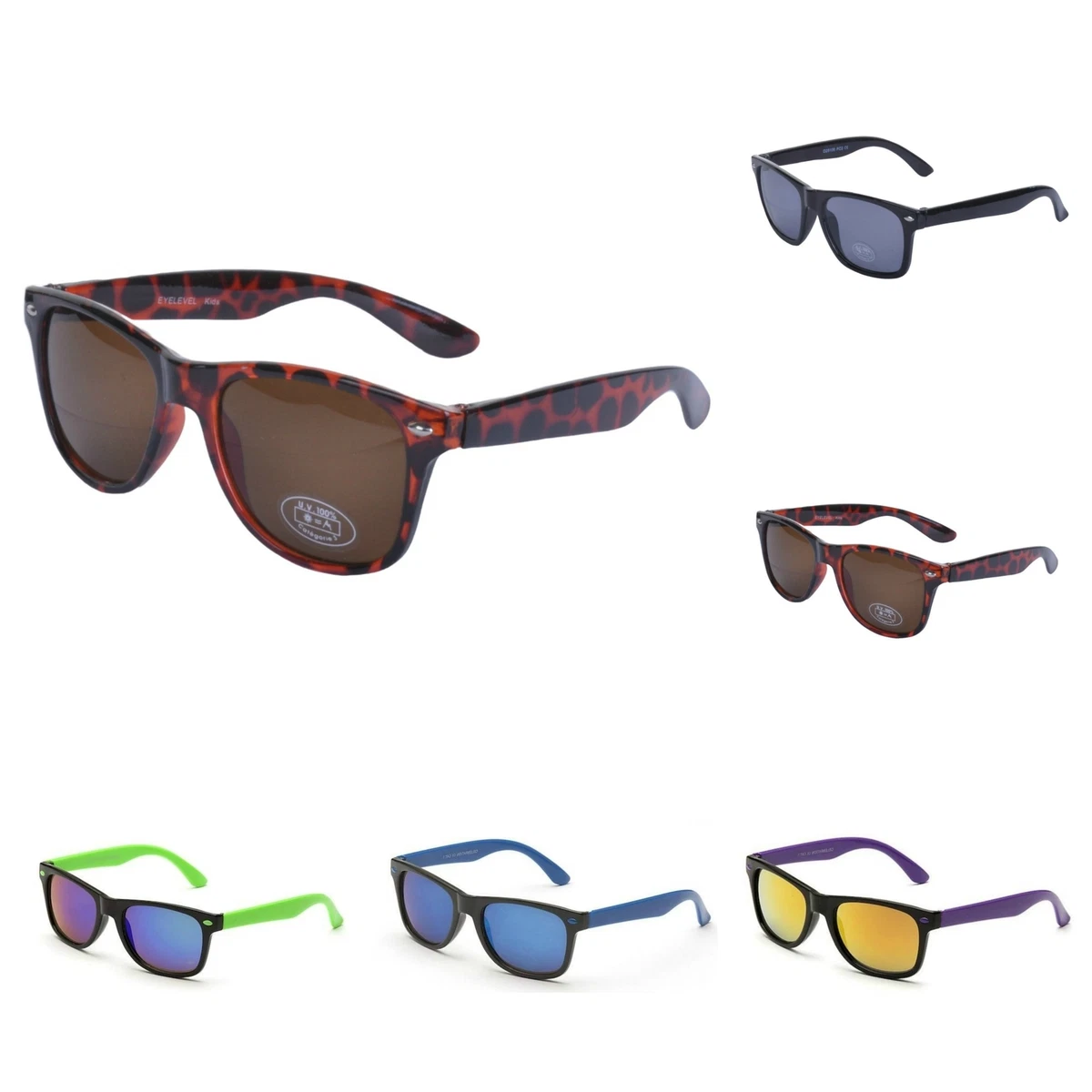 Kids sales retro sunglasses
