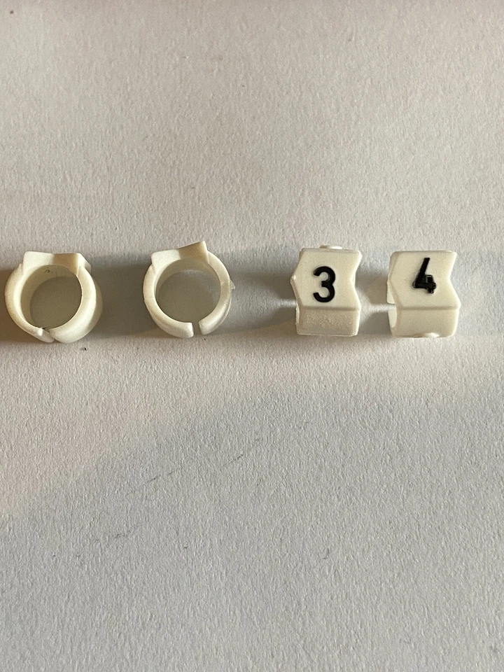 Marcadores de chumbo/plugue de ignição Ford Zodiac Zephyr etiquetas clipe - Imagem 2 de 2