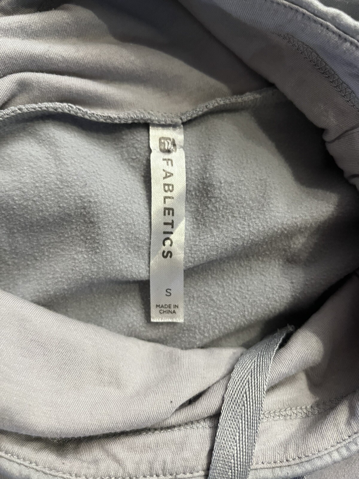 Fabletics  Pullover Top Size Small Gray Cowl Neck… - image 9