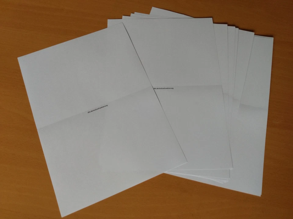 DHL Hermes DPD Etiketten A4 Klebeetiketten Paketschein für Online-Frankierung - Bild 4 von 4