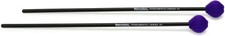 Innovative Percussion F2 Fundamental Hard Marimba Mallets - Purple Yarn - Birch