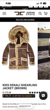 Jordan Craig Shearling Jacket Kid Size 14
