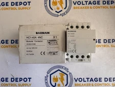 Baomain HC1-40/04 40A 120V 4P Din-rail Contactor - warranty