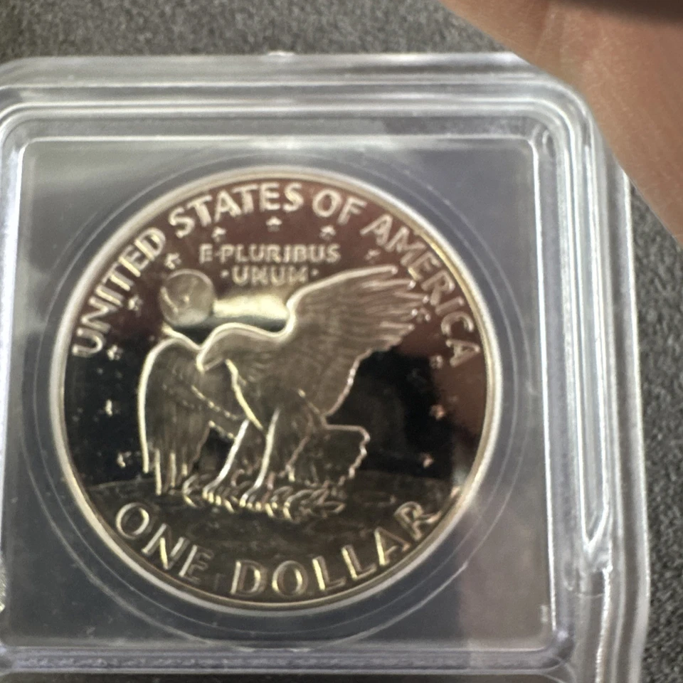 1974-S $1 Proof Eisenhower "Ike" Silver Dollar ICG PR 69+DCAM - Image 3 of 4