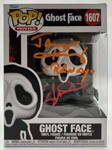 JAMIE KENNEDY & SKEET ULRICH SIGNED SCREAM GHOST FACE FUNKO BILLY - BECKETT COA