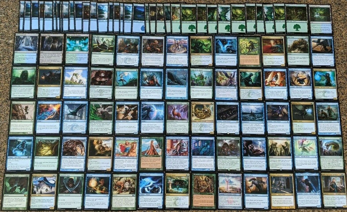Custom Commander Deck*** Edric, Spymaster of Trest - Unblockable