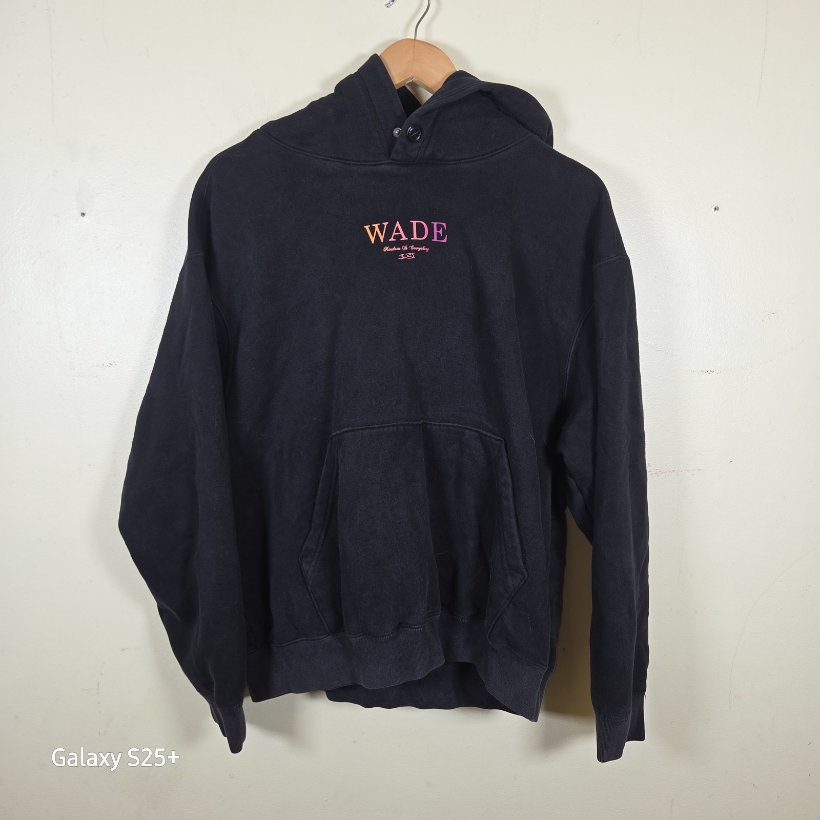 Rare Li-Ning Way of Wade Kindness Is Everything graphic Hoodie Size Small - second product detail image