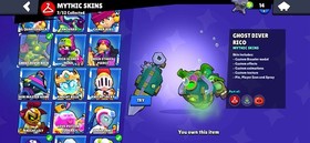 70K TROPHY/ 62 Max Brawler/50Hyper/ 100/100Brawler/7LEG/8Mithic/82 Epic/Starshel