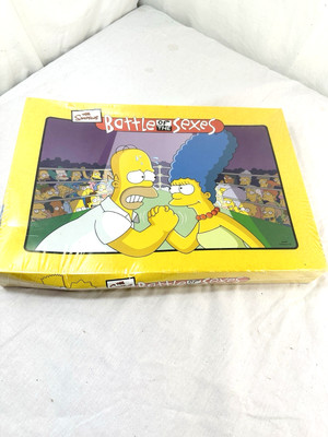 NEW! The Simpsons Battle of the Sexes 2003 Board Game BRAND FACTORY SEALED FrShp