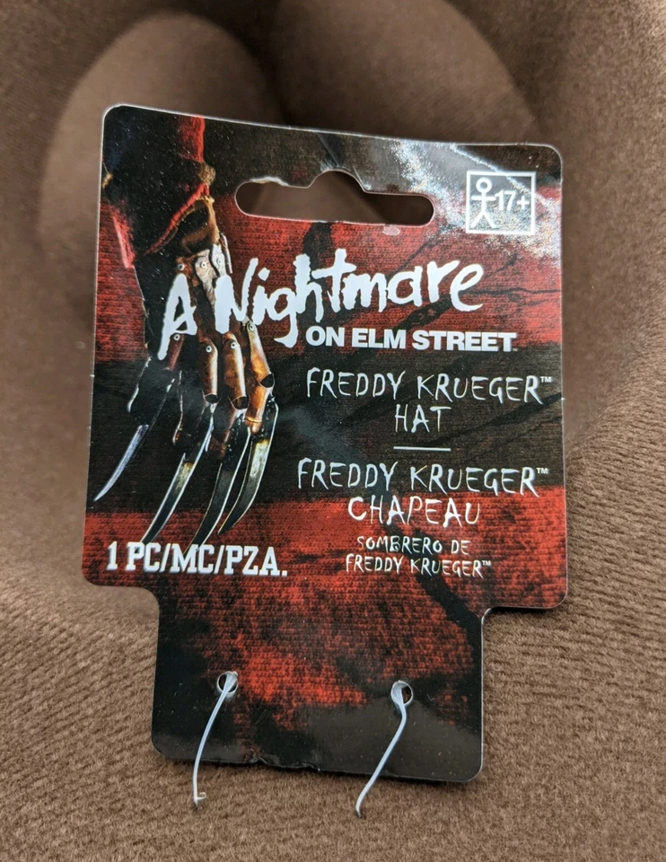 Freddy Krueger Nightmare On Elm St. Adults Halloween Costume Hat Accessory NEW!! - Image 2 of 4
