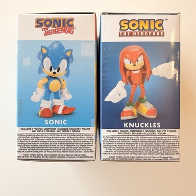 Sonic the Hedgehog Jakks Pacific 2.5'' Sonic & Knuckles Toy Figures Bundle