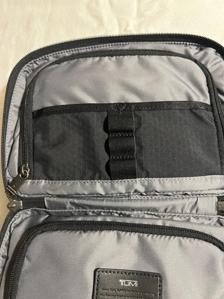 TUMI Fremont MCGUIRE Ballistic Nylon Travel Dopp Kit Dark Opal NWT - Image 4 of 4