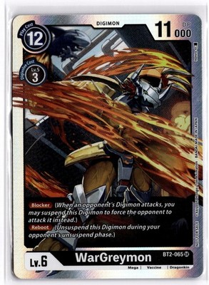 Digimon TCG WarGreymon (Classic Collection) BT2-065 SR Super Rare