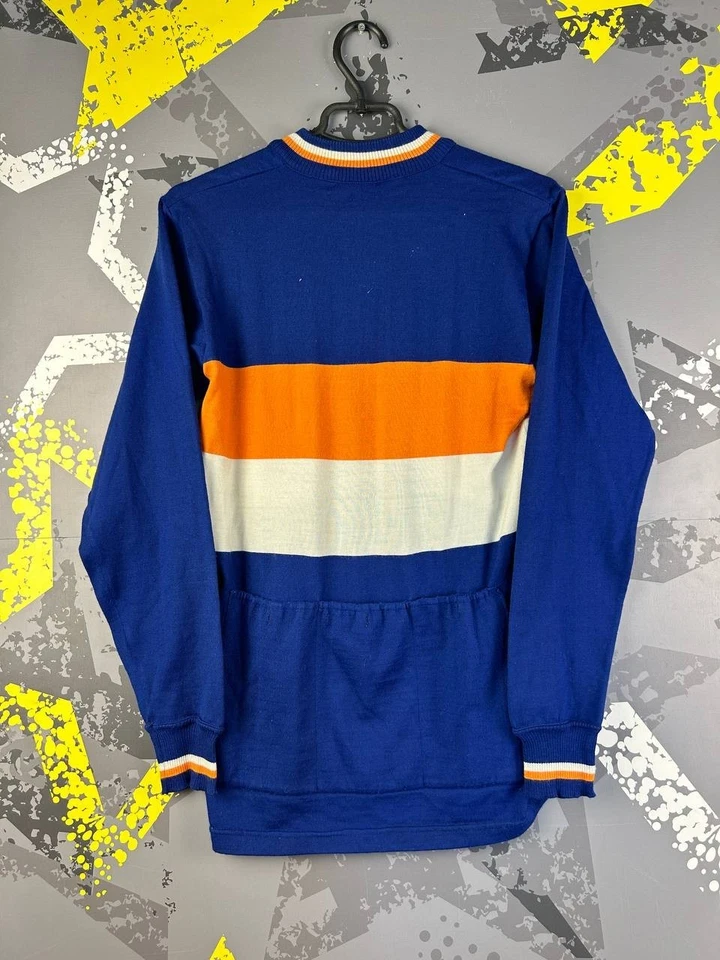 Jersey Rare Vintage Jersey Cycling Bike Shirt Multicolor 70s 80s Men Size 5 ig93 - Image 2 of 4