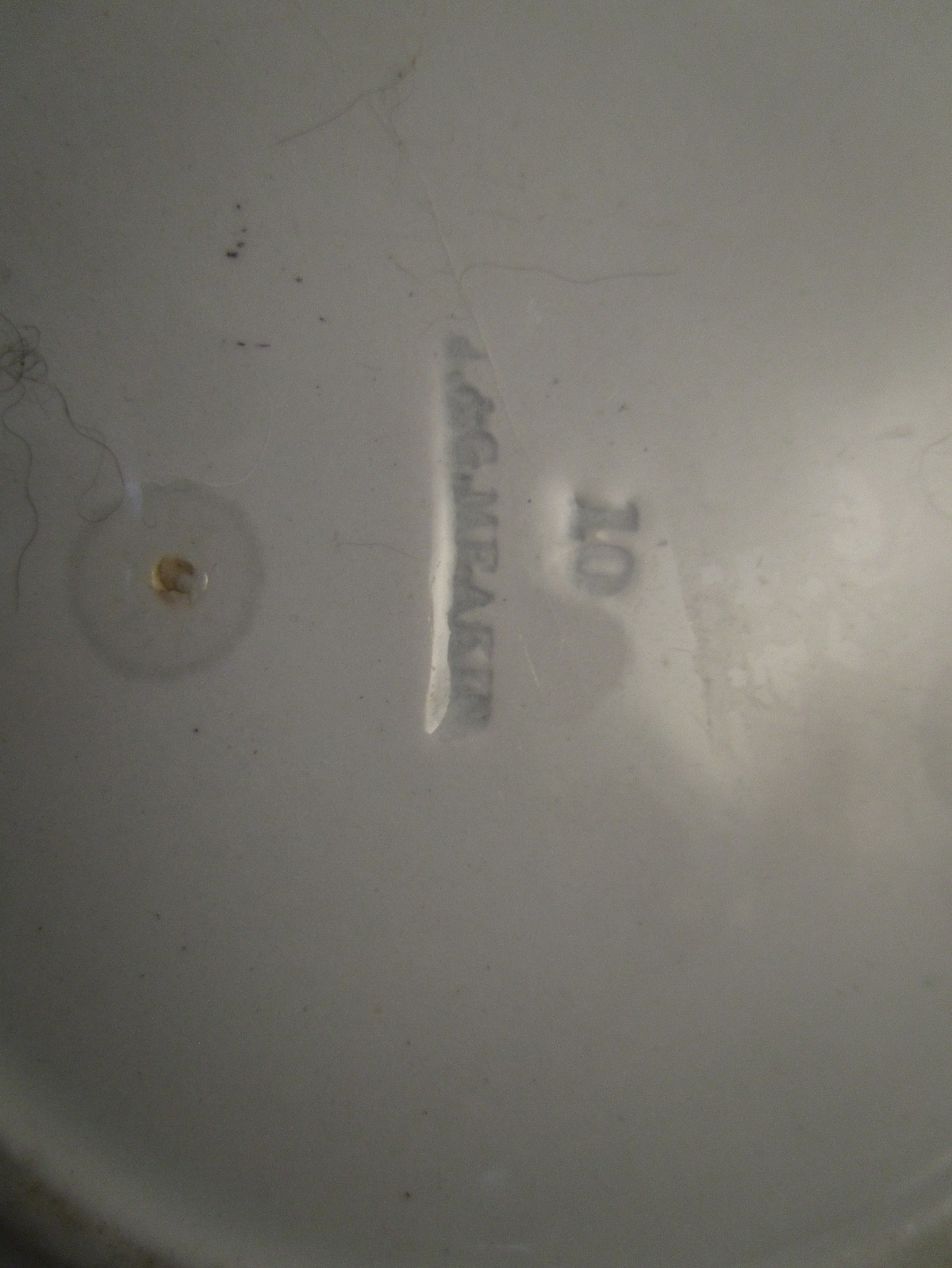 Vintage J & G Meakin Alphabet His Dreadful Majesty Decorative Plate