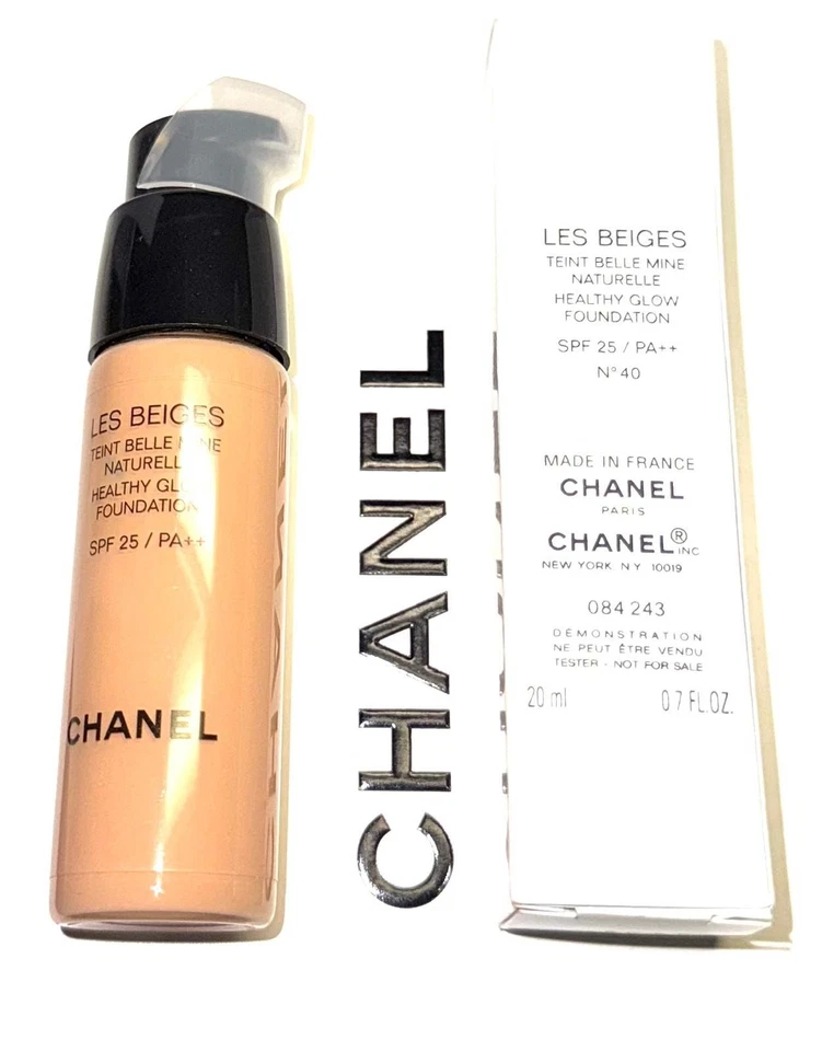 Chanel Les Beiges Healthy Glow Foundation N°40  20ml - Bild 3 von 4