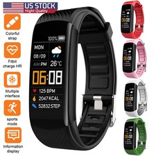Smart Watch Fitness Activity Tracker Heart Rate For Women Men Oxygen Monitor