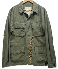 Ralph Lauren Denim & Supply Military Field Jacket Mens Medium Jungle Fatigue