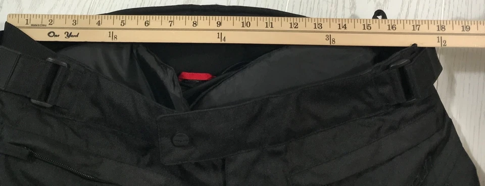 CorTech Motorcycle Pants Men L Black Apex Airpant Padded Protection 30" Inseam - Image 3 of 4