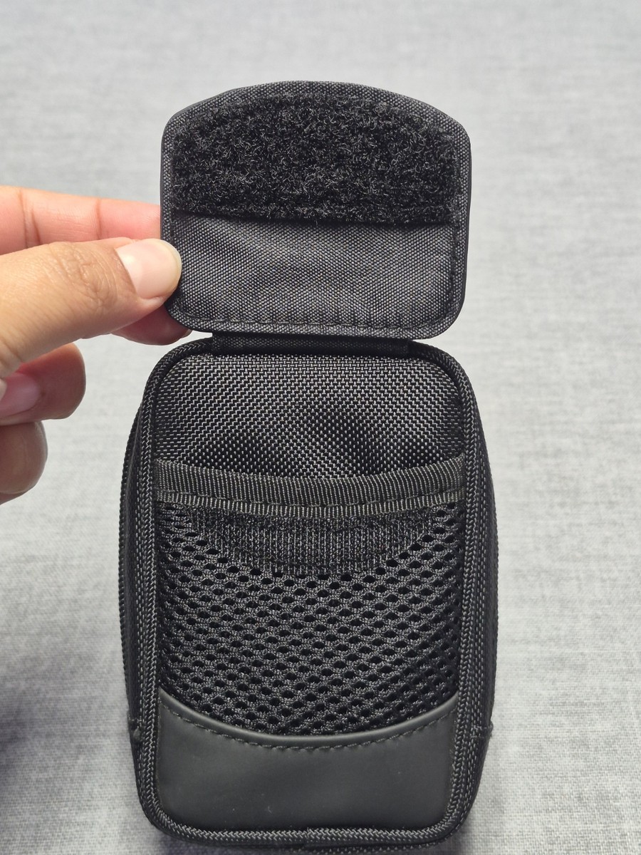 Sony LCS-CSQ Cyber-shot Camera Case Black Neoprene Pouch Belt Loop