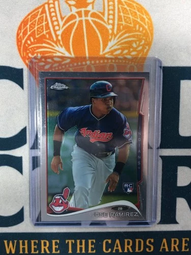 2014 Topps Chrome JOSE RAMIREZ Rookie RC PS