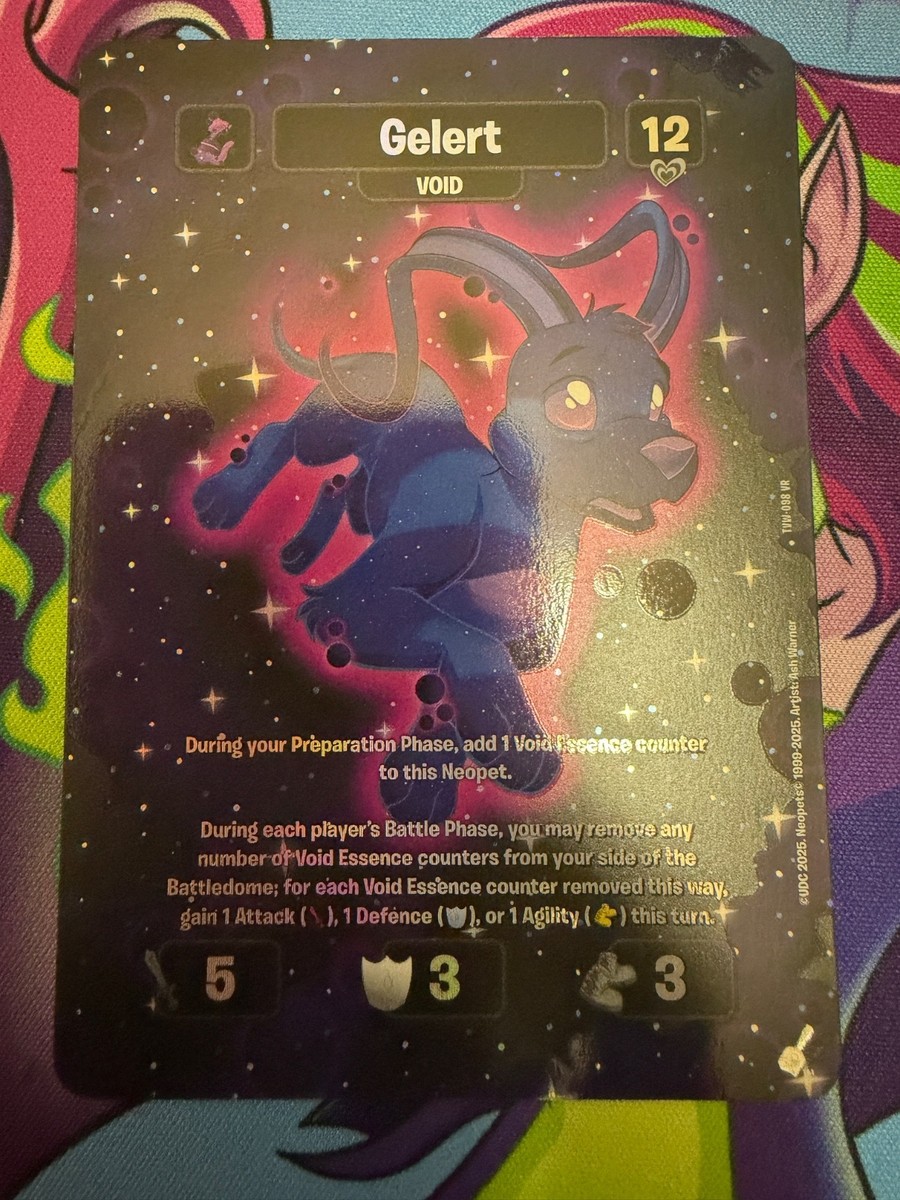 Neopets Battledome TCG The Void Within - Void Gelert Void Rare | eBay