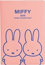 Kutwa Miffy Family Planner, 2026, B6, Monthly, Sunday Start, Good Friendship, MF