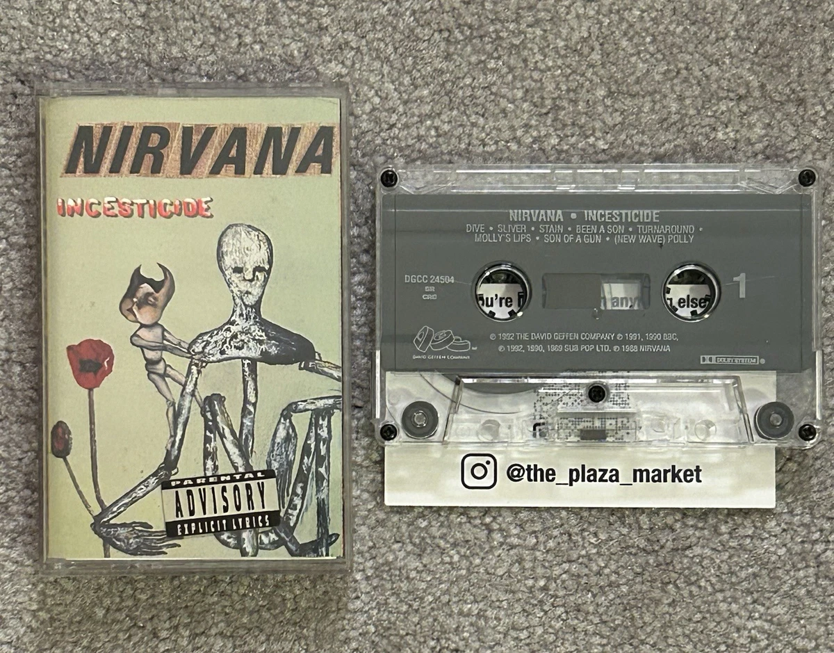 Nirvana Near Mint (NM or M -) Condition Music Cassettes for sale 