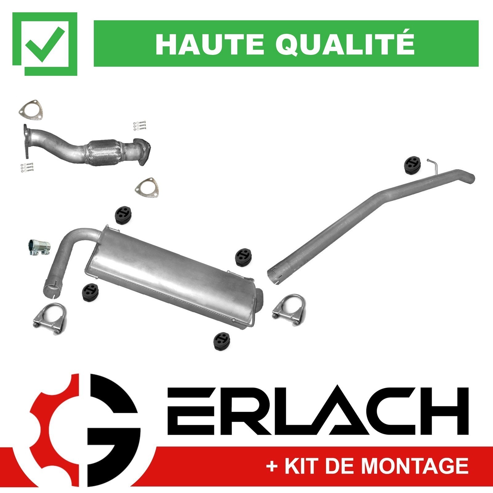 Silencieux echappement Fiat Ducato 2.3 D MultiJet 120 130 150 pot 10643