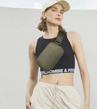 Olive Green Adjustable Belt Bag Fanny Pack New With Tags