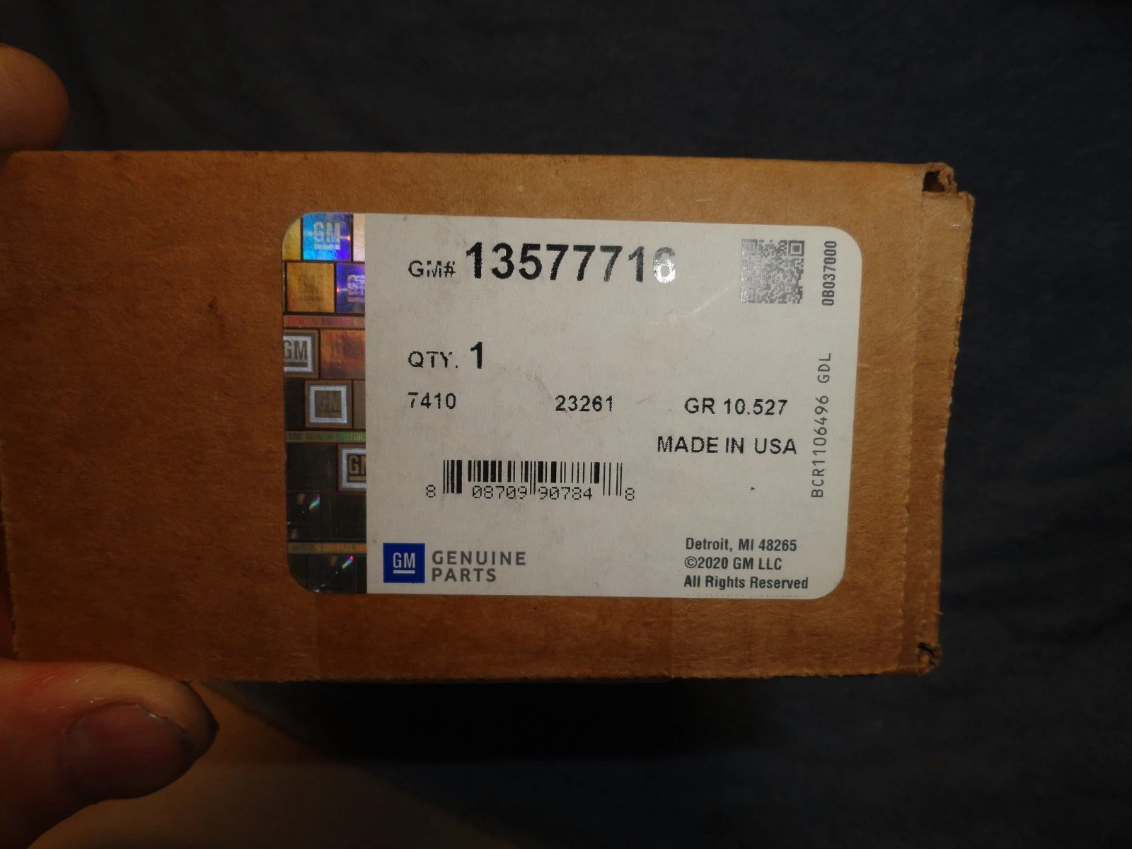 GM Genuine Parts 13577716 Doors - Exterior Door Handle