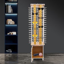 144pcs Eyeglass Display Stand Case Sunglasses Storage Rack Holder Floor Standing